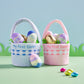 Mud Pie Girls Easter Basket Plush Set