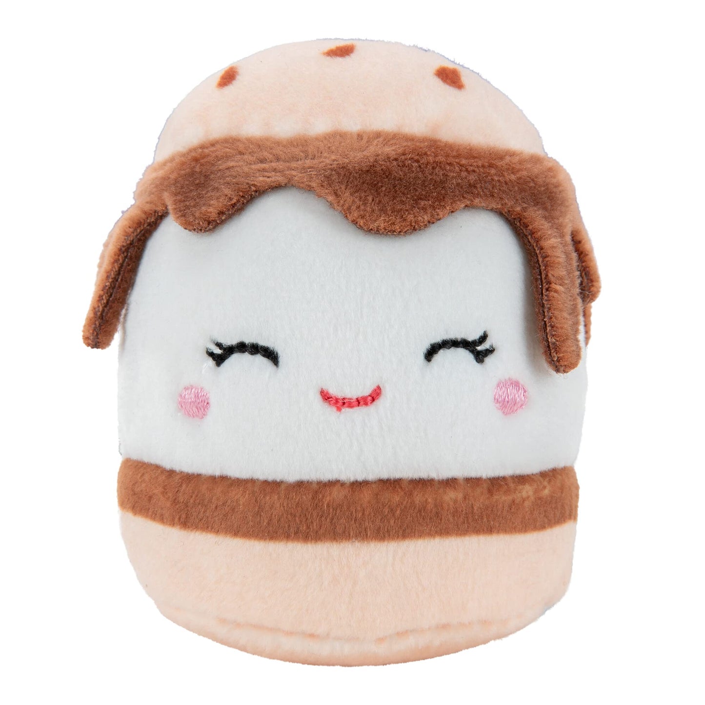 Squishville Plush Sweet Tooth Squad - 2-Inch Bernice, Chanel, Cinnamon, Carmelita, Maya & Clara - Soft Toys for Kids