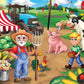 Baby Fanatics MasterPieces 60 Piece Jigsaw Puzzle for Kids - Old MacDonald's Farm Market Day - 19x14