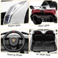 Winado 12V Ride On Car, Electric Vehicle Licensed Lamborghini Veneno For Kids, Electric Cars For Kids W/Parent Control, Hydrauli
