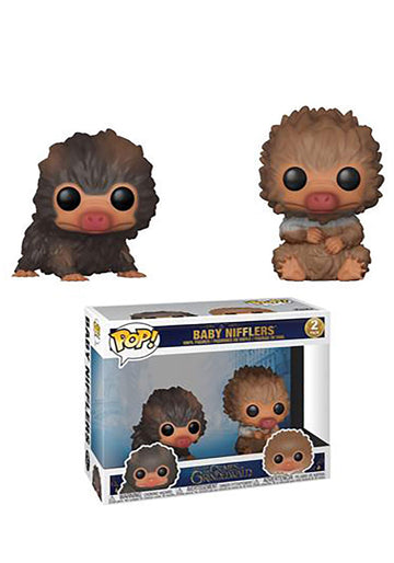 Funko Pop Movies: Fantastic Beasts 2 Crimes Of Grindelwald - Baby Niffler (Brown And Tan) 2-Pack
