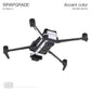 WRAPGRADE Partial Skin Stickers for DJI Mavic 3 / Mavic 3 Classic Accent Color (Racing White)