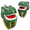 Dinosaur Walkie Talkies For Kids 2 Pack Camping Gear T-Rex Outdoor Toys For Boys Age 3-12 Year Old 3 Channel Long Range Birthday