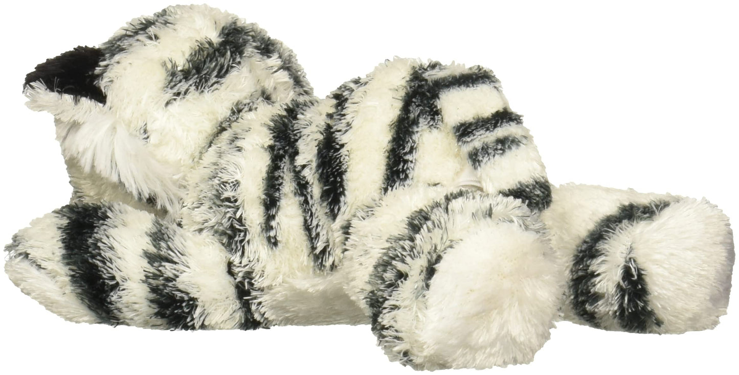 Aurora® Mini Flopsie™ Shazam™ Stuffed Animal - 8 Inches, White, Polyester, Adorable Plush Toy for Kids and Adults