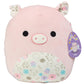 Squishmallows Original 10-Inch Peter The Pig - Official Jazwares Plush- Collectible Soft Squishy Pig Stuffed Animal Toy- Add To
