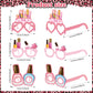 Harrycle 32 Pcs Spa Party Favors Paper Glasses Makeup Paper Eyeglasses Frames Spa Photo Booth Props Selfie Props for Makeup Birt