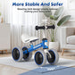 Baby Balance Bike For 1 Year Old, Toddler First Balance Bike, No Pedal Infant 4 Wheels Baby Walker First Birthday Gift, Mini Bik