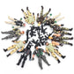 Liberty Imports 12 Pack: US Military Toy Soldiers Playset Army Men Action Figures with Realistic  Gear Combat Accessories for Kids Pretend Battle Play