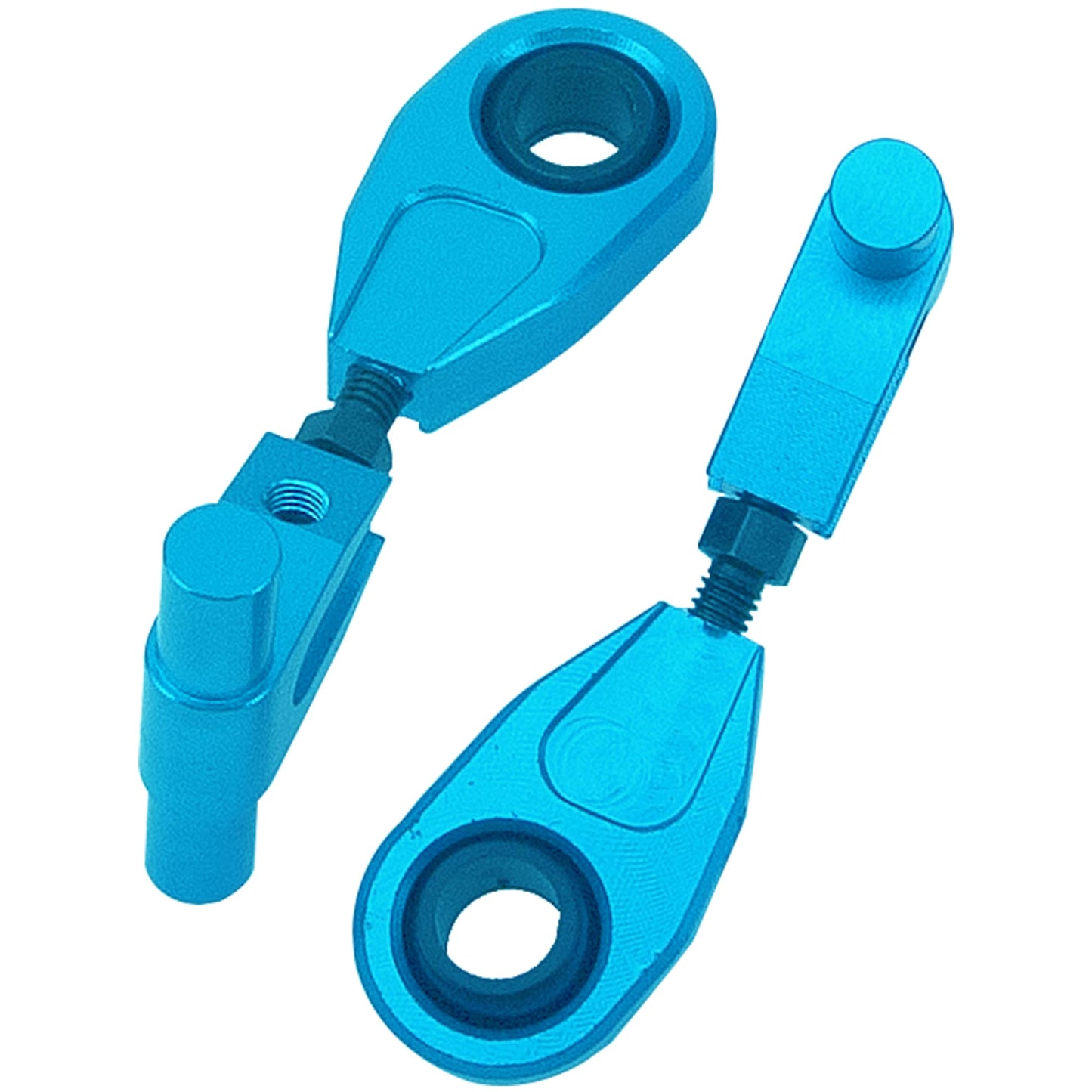 Vgoohobby Aluminum Front Upper & Rear Upper Suspension Arms Swing Arm Set Compatible with Tamiya TT02 1/10 RC On Road Touring Ca