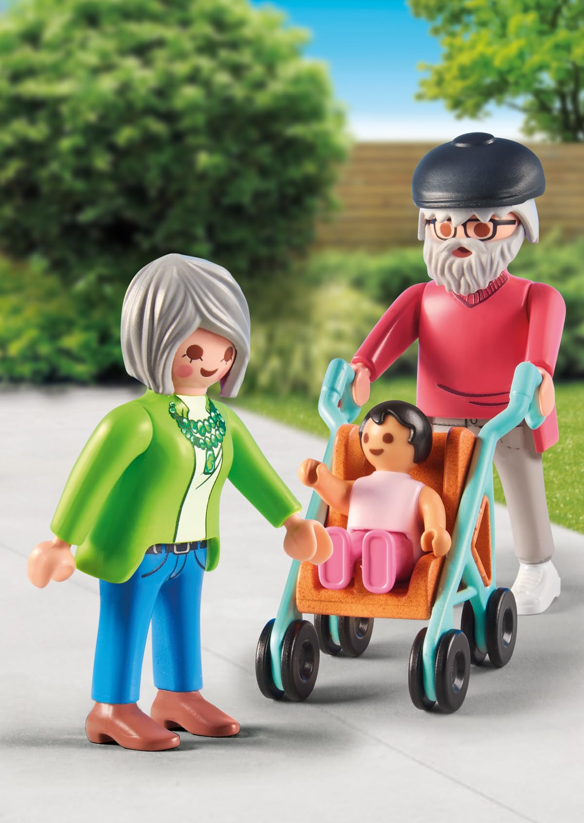 Playmobil Grandparents With Baby