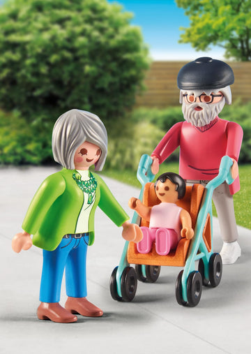 Playmobil Grandparents With Baby