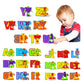 Odowalker Alphabet Robot Action Figures 26 Pieces 2'' Letters Alpha Bots Educational Abc Preschool Learning Stem Montessori Clas
