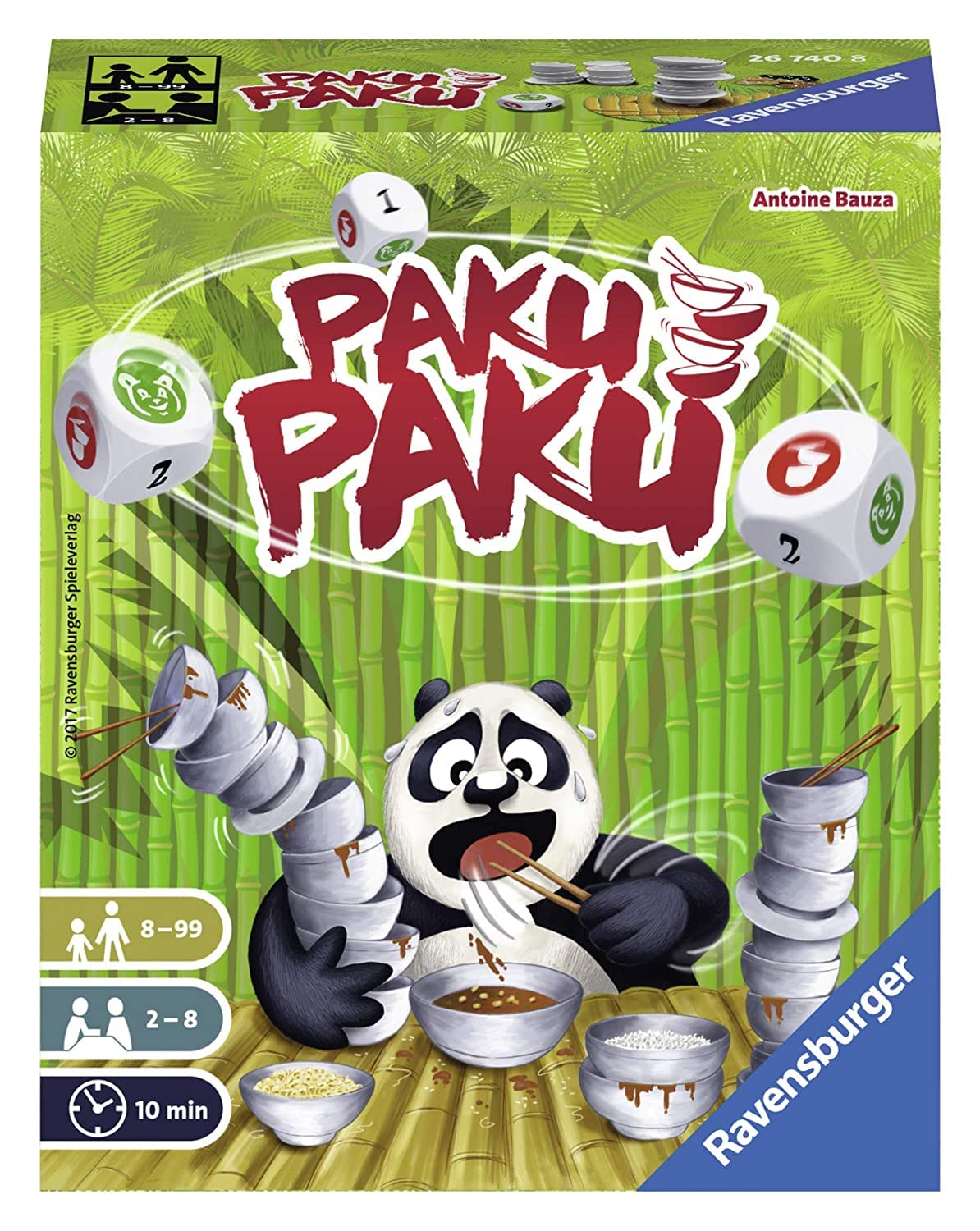 Ravensburger Paku Paku Dice Game - Family Fun, Quick Play, Engaging Gameplay, Sustainable Wood, Model 26740 8