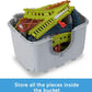 Thomas & Friends Toy Train Tracks Set, Connect & Build Bucket, 34-Piece Expansion Pack for Diecast & Motorized Trains, Age 3+ Ye
