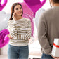 TONIFUL 30Pcs 18 Inch Pink White Heart Balloons Hot Pink Heart Shape Foil Mylar Balloons Decoration for Birthday Valentines Day