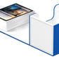 Ultimate Guard Sidewinder Synergy 100+, Deck Box For 100 Double-Sleeved Tcg Cards, Blue/White, Magnetic Closure & Microfiber Inner Lining