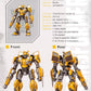 MTLAKEMOTOR Transformers Bumblebee Model Kit – 3D Articulated Figure, Pre-Painted, Plastic, Easy to Assemble, Model 08100, Color: Bumblebee