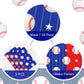 3 Pieces Baseball Tablecloth Baseball Party Decorations Disposable Baseball Table Covers Plastic Baseball Birthday Party Supplie