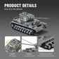 DAHONPA Panzer-? Tank Army Building Block(1328 PCS) WW2 Military Historical Collection Model with Soldier Figures Toys Gifts for Kid and mature-themed.