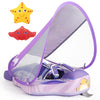 Mambobaby Float With Canopy Size Improved Non Inflatable Infant Pool Float Smart Mambo Float Swim Trainer Add Tail Baby Swim Flo