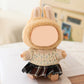 QIUTIMIY 17cm Doll Clothes 2-Piece-Set Clothing enhanced Outfit with Accessories-Birthday Sweater+Skirt(NO Doll Included)