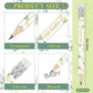 Tinlade 60 Pcs Sage Green Baby Shower Golf Pencils With Erasers Small Kids Sharpened Mini Pencils For School In Bloom Baby Shower Supplies