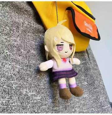 Groydbna Anime Plush Doll Cosplay Plushie Figure Cute Stuffed Keychain,(Kaede Akamatsu)