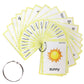 Santsun 24 Pcs Weather Flashcards Set - Classroom Decorations Kindergarten Teacher Tools - Educational Teaching Picture & Word Cards For Kids Boys Girls Early Learning