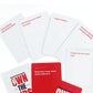 Right Or Racist Funny White Elephant Gift - Hilarious Game for Men & Women - Red Paper Design
