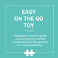 Mudpuppy Christmas Train To Go Puzzle, 36 Pieces - 12    X 9   , For Ages 3-6, Colorful Holiday Artwork, Made With Safe, Non-Tox