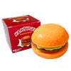 Funnysquee Hamburger Squishies Stress Relief Soft Simulation Food Detachable Burger Squeeze Toys Cute Birthday Gift Novelty Toy For Kid (Hamburger B)