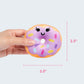 WHAT DO YOU MEME? Emotional Support Donuts Plushies Set, 5 Cuddly Toys with Basket, Multi-Color, Soft Polyester, Model ESDO587