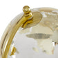 Deco 79 Marble Globe With Marble Base And White Base, 5' X 5' X 11', Gold
