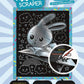 Sequin Art Kawaii Artfoil Bunny Kit, Silver