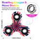 Scione 12 Pack Fidget Spinner Toy, Finger Spinner Fidget Pack-Anxiety Toys Stress Relief Reducer- Party Favors For Kids/Adults Birthday Party Favor Goodie Bag Stuffers Classroom Prizes