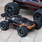 SummitLink Compatible Custom Body Muddy Orange Over Black Replacement for 1/16 Scale RC Car or Truck (Truck not Included) ERMN-B