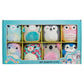 UiiWout Kelly Toy Squishmallows 5-Inch Mini Plush 8-Pack Set - White, Polyester, Model 1
