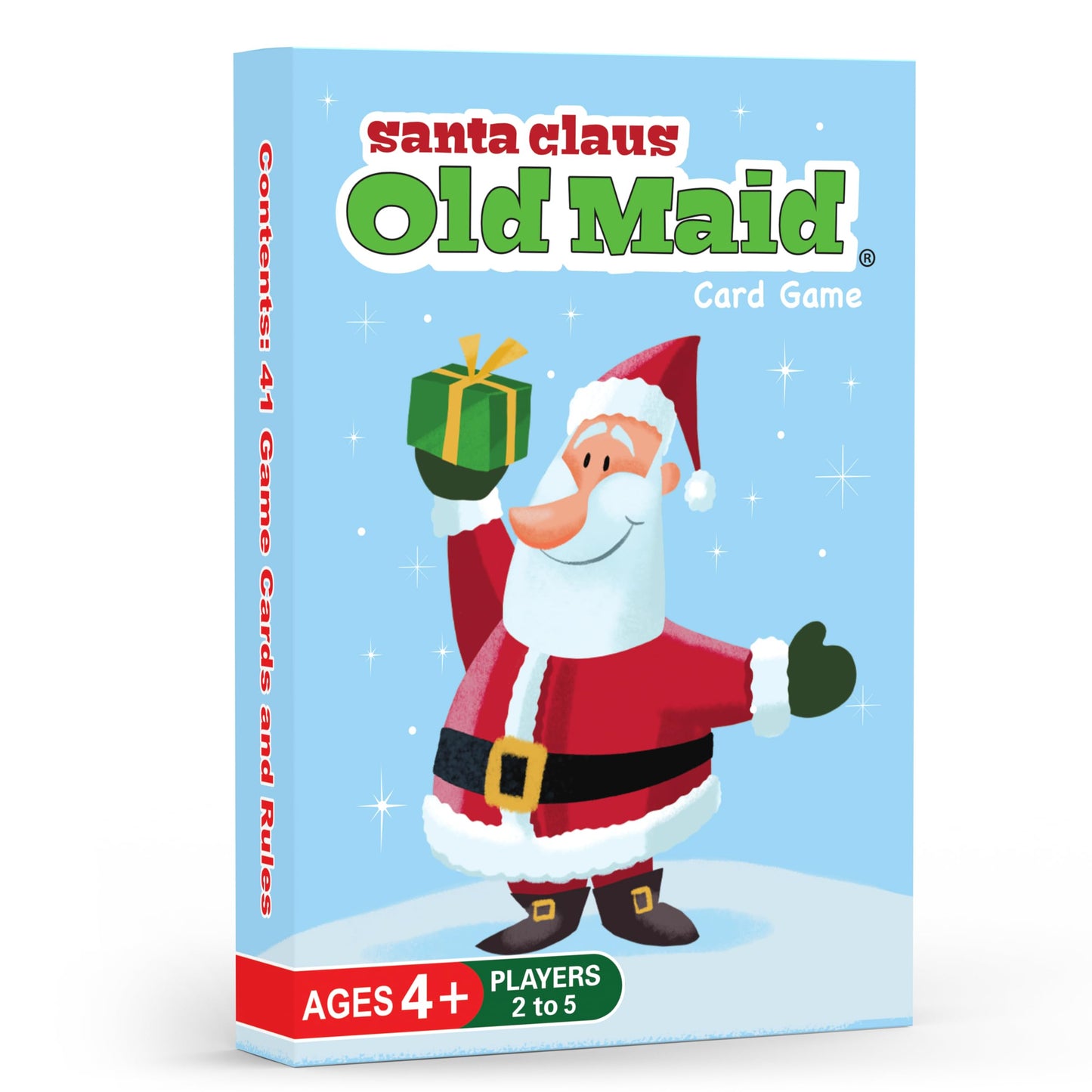Arizona GameCo Santa Claus Old Maid Card Game – Fun Christmas Theme for Kids 4+, Classic Card Game, Perfect for Family Game Night