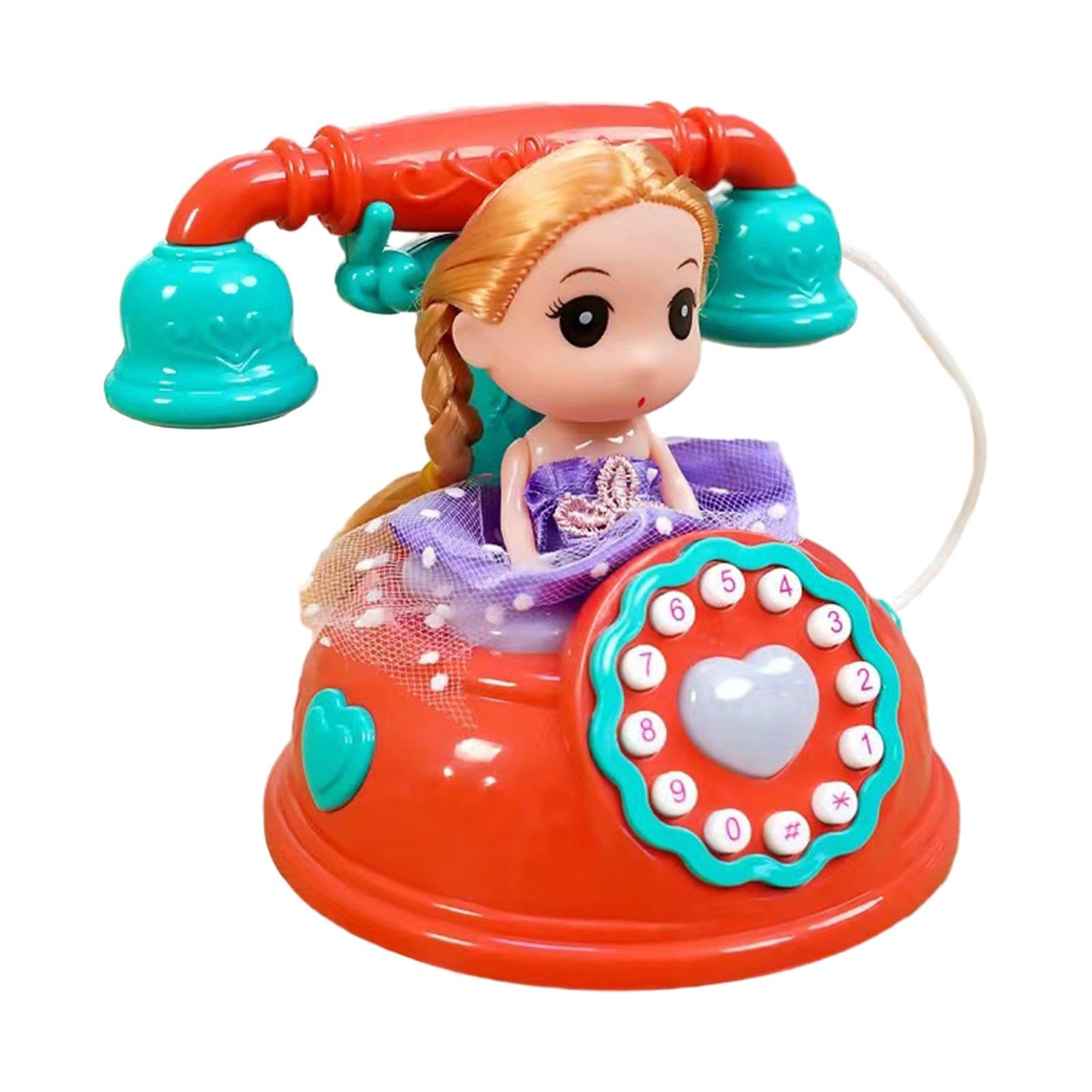 Loom Tree Musical Phone Toy Practical Learning Activities Early Educate Montessori Toy Orange | Educational | Other Educational 