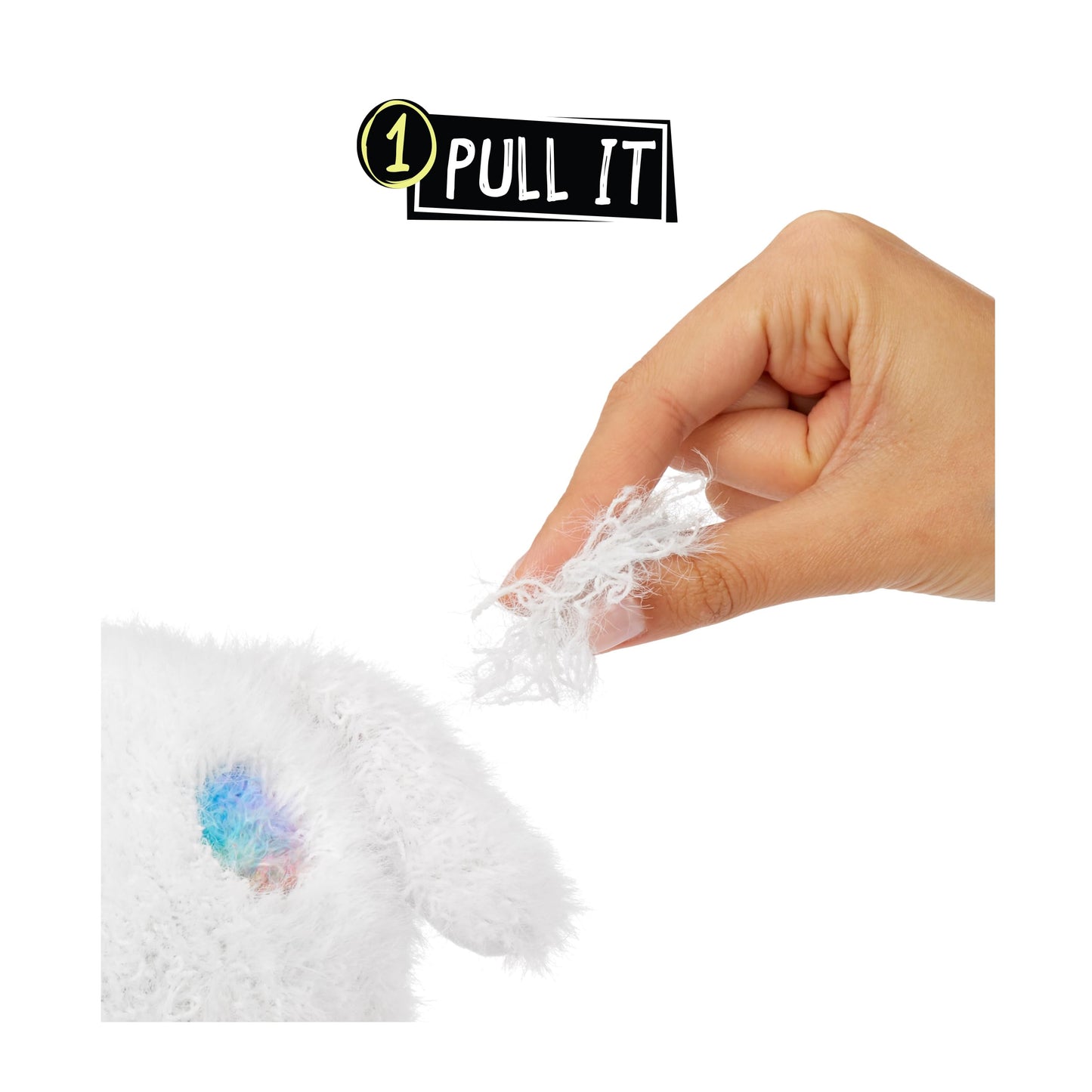 Fluffie Stuffiez Dog Small Collectible Feature Plush, Surprise Reveal Unboxing With Huggable Asmr Fidget Diy Fur Pulling, Ultra Soft Fluff