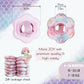 Edwekin Baby Float,Mermaid Theme Inflatable Baby Pool Float,Swimming Pool Accessories For Age Of 3-36 Month