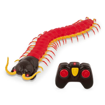 Terra by Battat - Remote Control Centipede Toy for Kids - RC Giant Scolopendra with LED Eyes - Electronic Arthropod Animal & Fas