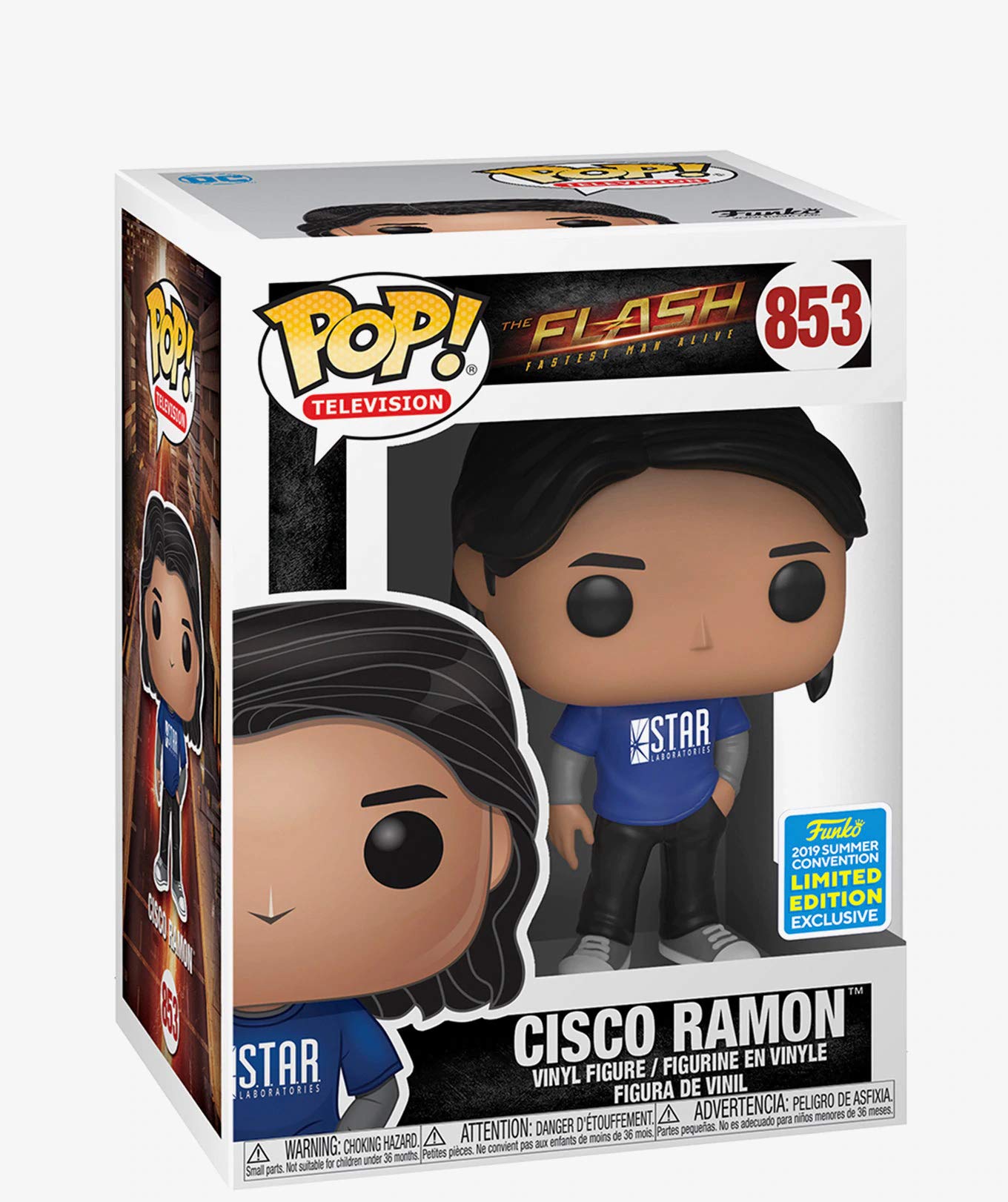Funko Summer Convention Cisco Ramon Vinyl Figure - Limited Edition, Gray, Model 853