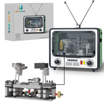 Ideas Retro Tv Building Set Compatible With Lego For Adults,Christmas Toys For Boys And Girls 8-14Years 1212 Pcs