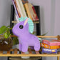 Furrendz Dazzling Unicorn 10'' Plush|Animal Character Soft Toy-Unicorn|Furry Plush|Soft & Anti Allergic Fabric|Safe For Kids|Rol