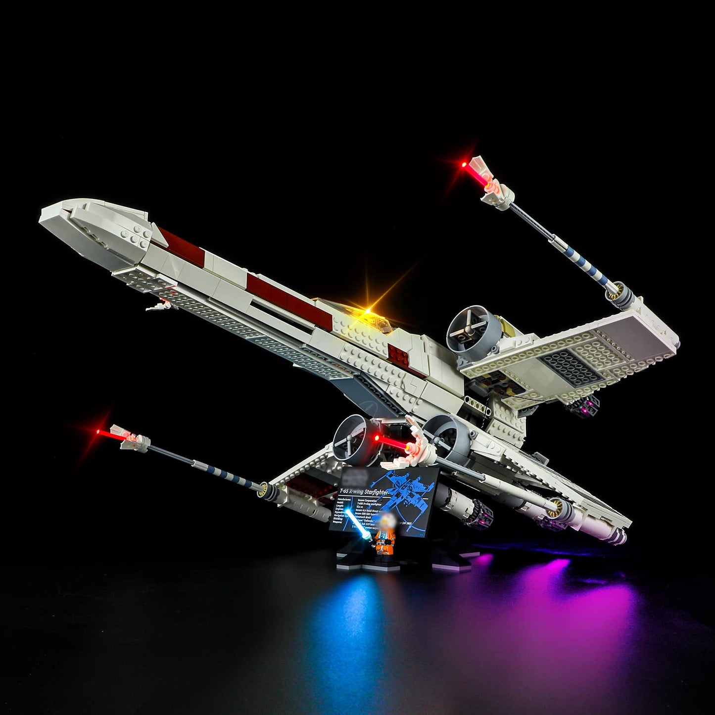 Briksmax Led Lighting Kit For Lego-75355 X-Wing Starfighter - Compatible With Lego Star Wars Building Blocks Model- Not Include
