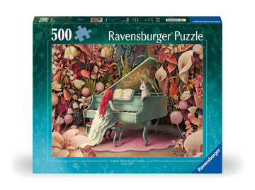 Ravensburger Rabbit Recital Jigsaw Puzzle - 500 Piece | Premium German Craftsmanship | Perfect Interlocking Fit | Vivid, Glare-F