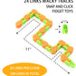 Ganowo 6 Pack Wacky Tracks - Snap Click Fidget Toys For Kids Adults Adhd Finger Sensory Autism Stress Relief