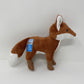 Spunky Pup Clean Earth Plush Fox Toy - Small, Brown, Made from 100% Recycled Water Bottles, Model 7260