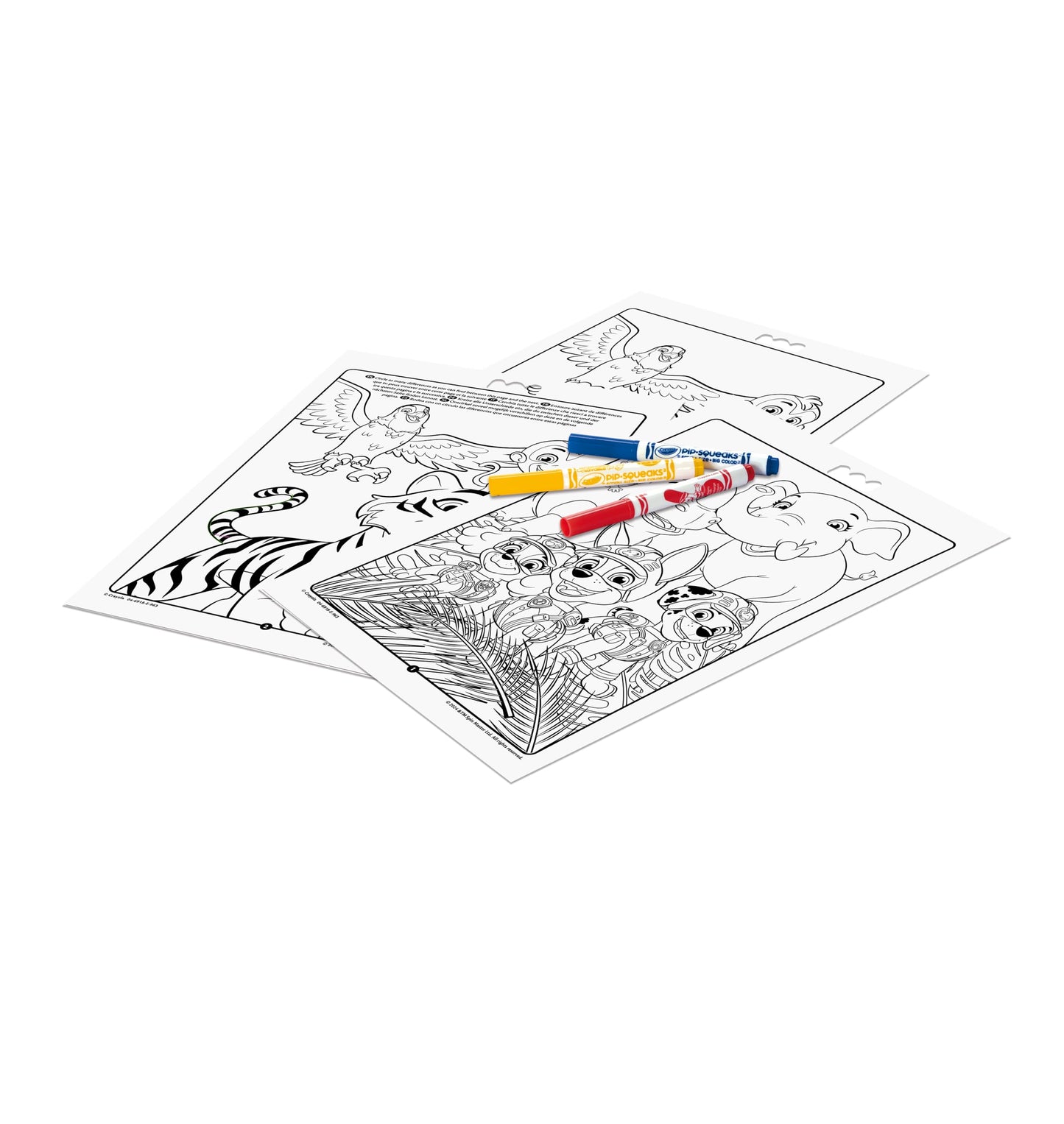 Crayola Paw Patrol Coloring & Activity Pad, 32 Pages & 7 Markers